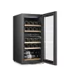 Termoelektryczna chłodziarka do wina Adler AD 8080, wolnostojąca, czarna, 24 butelki, 2 strefy, 60 l, sterowanie dotykowe