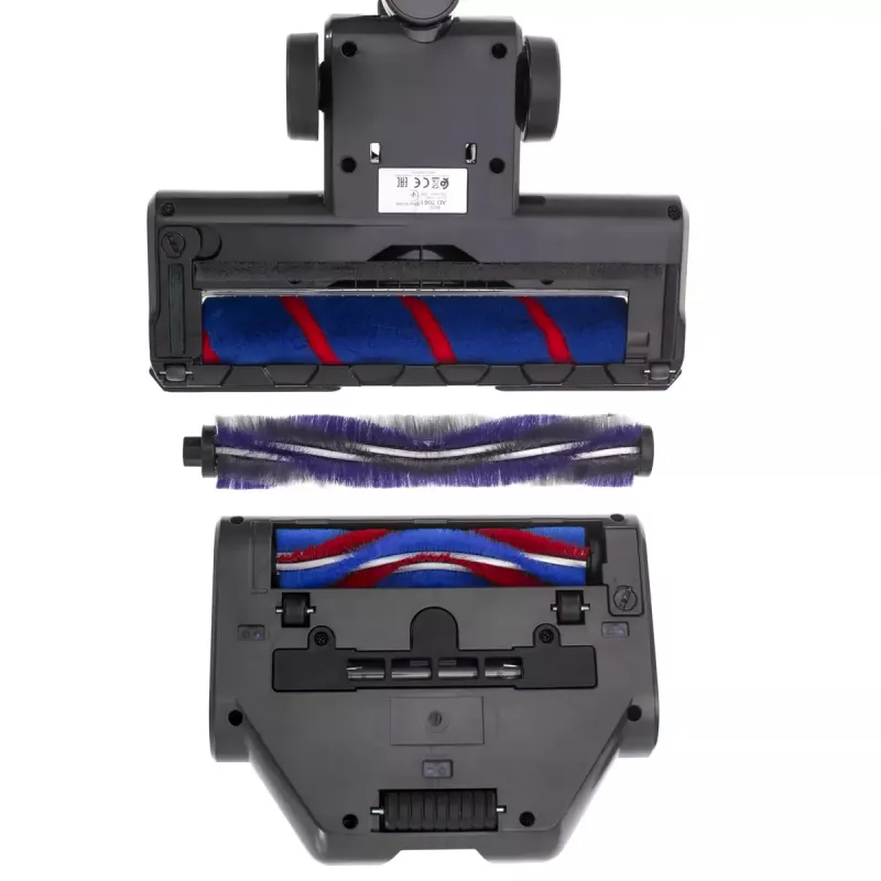 Odkurzacz bezprzewodowy Adler AD 7061 Allergy-friendly PRO — akumulator 22,2 V, czas pracy 30 min, bezworkowy pojemnik na kurz 0,8 l, filtracja EPA12/HEPA13, moc maks. 350 W, czarny