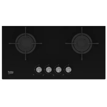 Beko HILG 64220 S płyta grzewcza Czarny Do zabudowy Gaz 4 strefa(y)