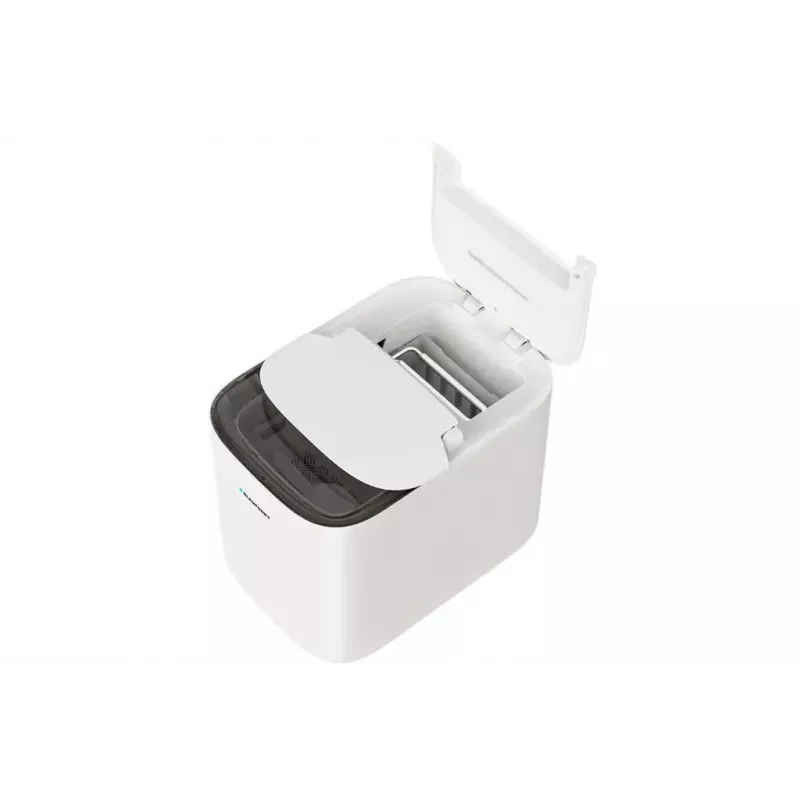 Przenośna kostkarka do lodu BLAUPUNKT IMB601 — 15 kg/24h, zbiornik 2 L, panel dotykowy, 150 W, kompaktowa (280×400×334 mm)