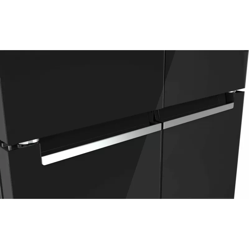 Bosch Serie 4 KMC85LBEA lodówko-zamrażarka, wolnostojąca, 547 l, czarna
