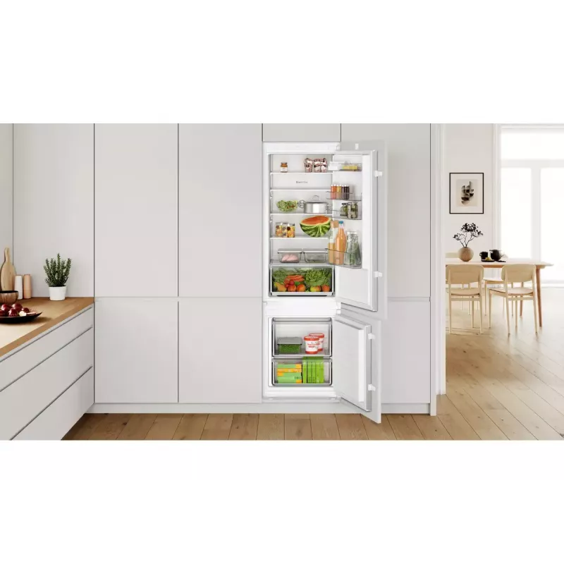 Bosch Serie 2 KIV87NSE0 lodówko-zamrażarka do zabudowy 270 l biała
