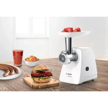 Bosch MFW2520W maszynka do mielenia 1500 W Stal nierdzewna, Biały