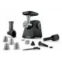 Maszynka do mięsa Bosch Serie 4 MFWS440B 1900 W, czarna, srebrna