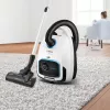 Odkurzacz cylindryczny Bosch Serie 6 BGB6SIL1 — 700 W, worek na kurz 4 L, HEPA 13, promień działania 12 m, biały