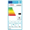 Okap przyścienny do zabudowy Bosch DFL063W56 — wysuwany, 598×290×203 mm, 328 m³/h, filtr aluminiowy, recyrkulacja