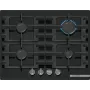 Bosch Serie 4 PNP6B6K40 płyta gazowa czarna do zabudowy 60 cm 4 strefy