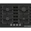 Bosch Serie 4 PNP6B6K40 płyta gazowa czarna do zabudowy 60 cm 4 strefy