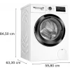 Pralka Bosch WAN2827FPL ładowana od przodu 7 kg 1200 obr./min A+++ biała wyświetlacz LED 598×845×590 mm