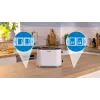 Toster Bosch TAT2M121 6 2 kromki 950 W biały