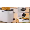 Toster Bosch TAT2M121 6 2 kromki 950 W biały