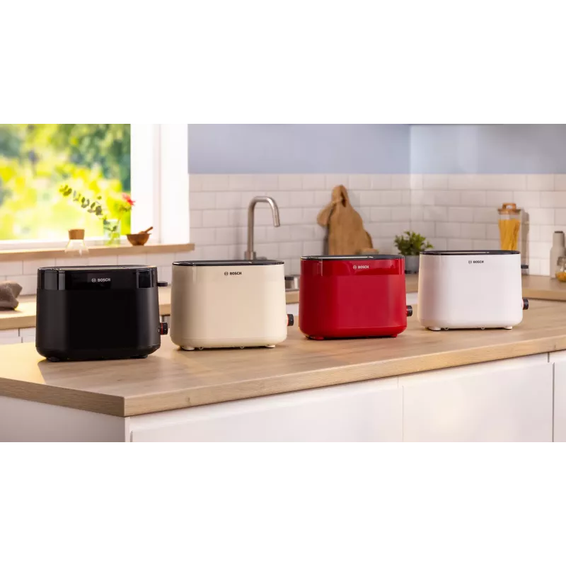 Toster Bosch TAT2M121 6 2 kromki 950 W biały