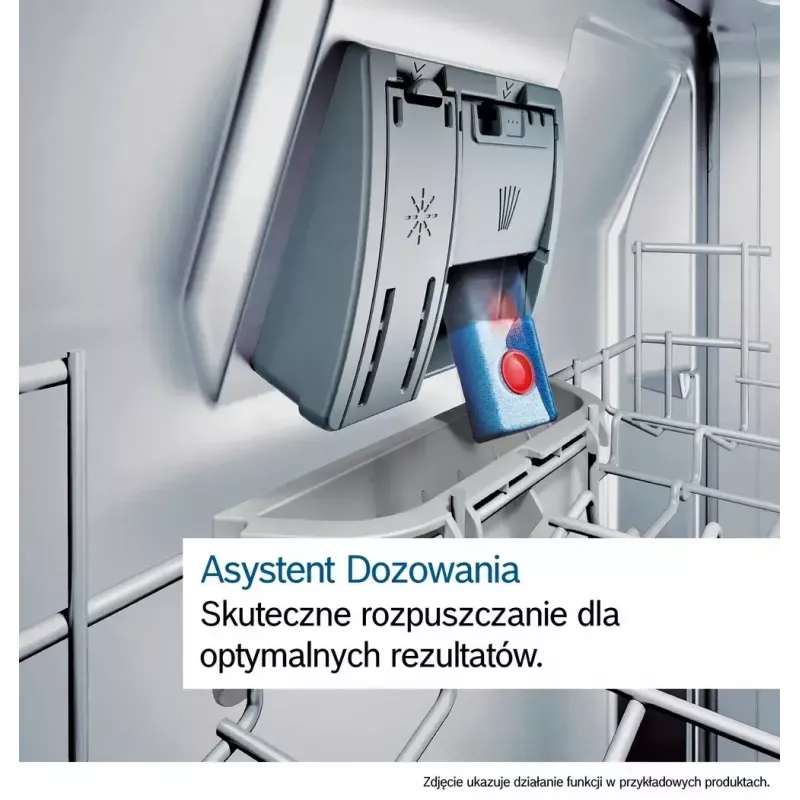 Zabudowana zmywarka Bosch SMI4EVS04E, pełnowymiarowa 60 cm, 13 kompletów, klasa energetyczna D, 6 programów, Wi‑Fi, 46 dB