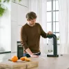 Saturator BRITA sodaONE Czarny Srebrny — saturator, wydajność 60 L, bez BPA, 450×129×240 mm