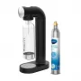 Saturator BRITA sodaONE Czarny Srebrny — saturator, wydajność 60 L, bez BPA, 450×129×240 mm