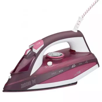 Żelazko parowe CLATRONIC DB 3705 2600 W, ceramiczna stopa, odłączany zbiornik 0,38 L, anti-calc, para pionowa