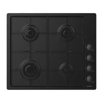Płyta gazowa Candy Idea CHW6LBB Czarna do zabudowy 60 cm 4 strefy