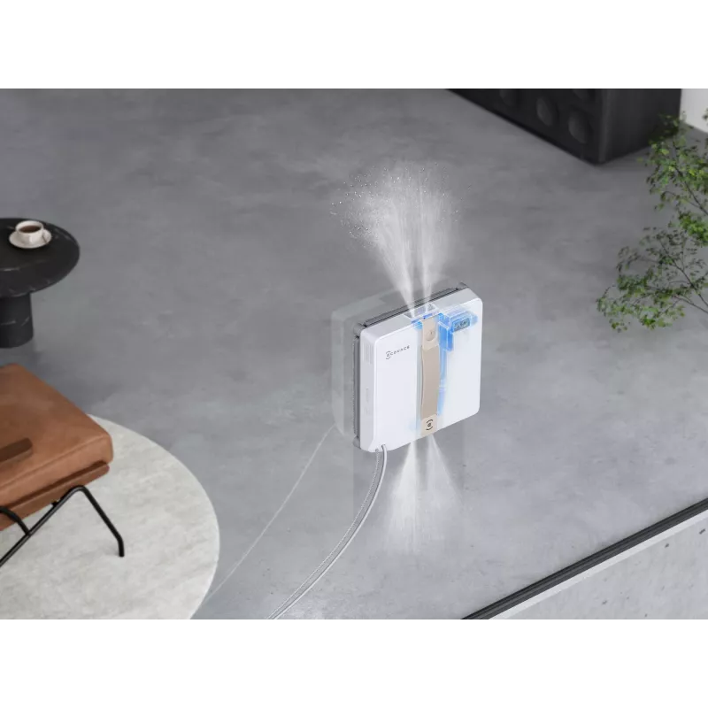 Robot do mycia okien Ecovacs Winbot Mini — bateria 3000 mAh, ssanie 7500 Pa, zbiornik na wodę 0,06 L, silnik bezszczotkowy, obsługa aplikacji