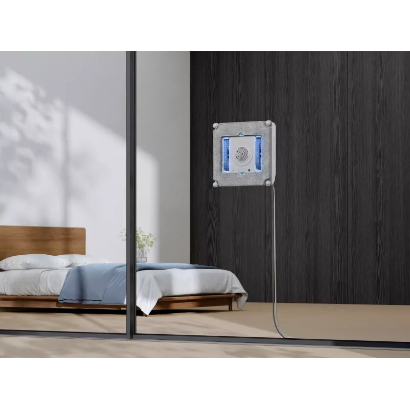 Robot do mycia okien Ecovacs Winbot Mini — bateria 3000 mAh, ssanie 7500 Pa, zbiornik na wodę 0,06 L, silnik bezszczotkowy, obsługa aplikacji