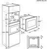 Electrolux LMS4253TMX Czarny, stal satynowa Kuchenka mikrofalowa kombinowana Do zabudowy 900 W