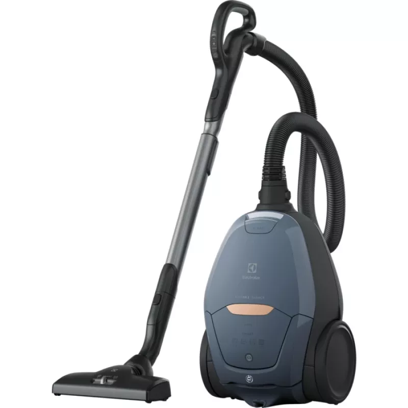 Odkurzacz cylindryczny Electrolux PD82-8DB, czyszczenie na sucho, worek na kurz, 3,5 l, EPA E12, promień działania 12 m