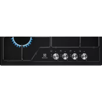 Electrolux EGS6424K, Czarny, Do zabudowy, 60 cm, Gazowa, 4 strefy