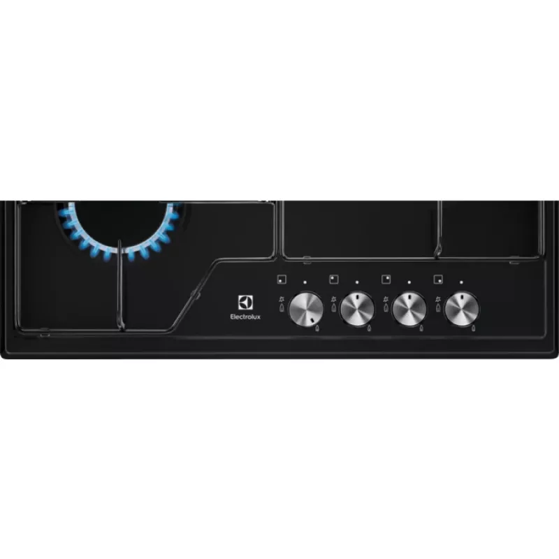 Electrolux EGS6424K, Czarny, Do zabudowy, 60 cm, Gazowa, 4 strefy