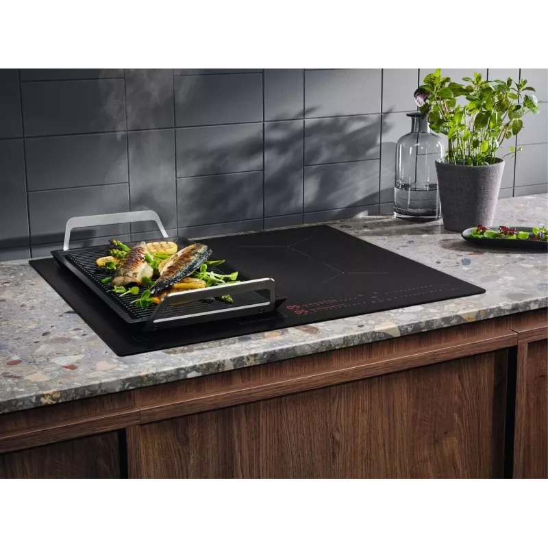 Electrolux Serie 700 EIS62453IZ Czarna płyta indukcyjna do zabudowy 60 cm, 4 pola grzewcze