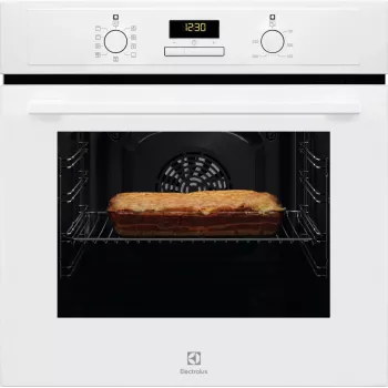 Piekarnik do zabudowy Electrolux EOF3H40BW, 65 L, termoobieg, grill, AquaClean, biały