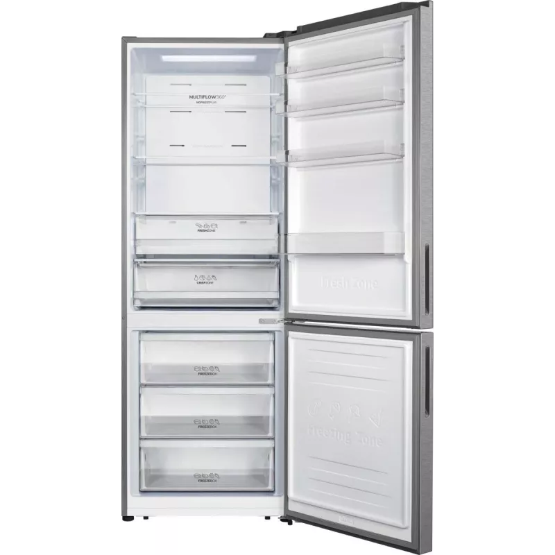 Lodówko-zamrażarka Gorenje NRK720EAXL4 wolnostojąca 495 l szara