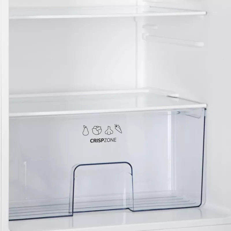 Wolnostojąca lodówka Gorenje R492PW — 133 L, biała, drzwi odwracalne, oświetlenie LED, sterowanie obrotowe