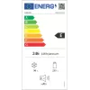 Wolnostojąca lodówko-zamrażarka Gorenje NRK6202EXL4, pojemność całkowita 331 l (chłodziarka 235 l / zamrażarka 96 l), stal nierdzewna, wyświetlacz LED