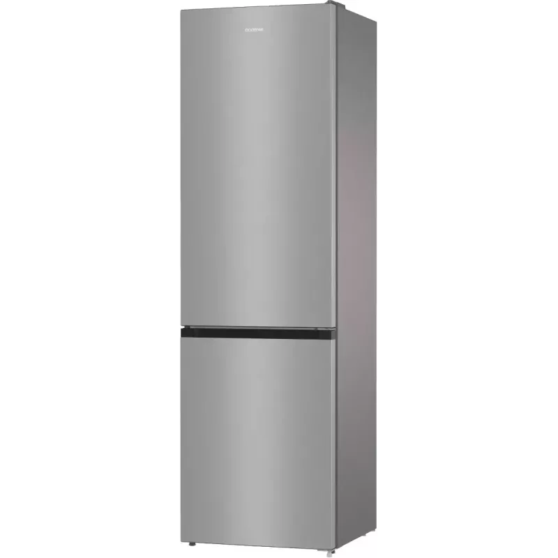 Wolnostojąca lodówko-zamrażarka Gorenje NRK6202EXL4, pojemność całkowita 331 l (chłodziarka 235 l / zamrażarka 96 l), stal nierdzewna, wyświetlacz LED