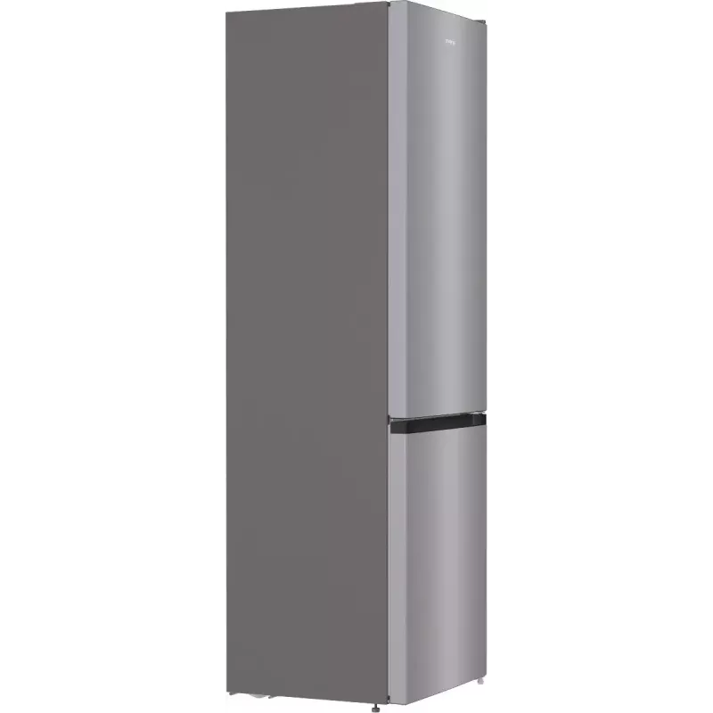 Wolnostojąca lodówko-zamrażarka Gorenje NRK6202EXL4, pojemność całkowita 331 l (chłodziarka 235 l / zamrażarka 96 l), stal nierdzewna, wyświetlacz LED