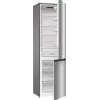 Wolnostojąca lodówko-zamrażarka Gorenje NRK6202EXL4, pojemność całkowita 331 l (chłodziarka 235 l / zamrażarka 96 l), stal nierdzewna, wyświetlacz LED