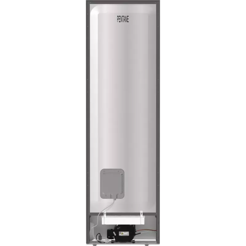 Wolnostojąca lodówko-zamrażarka Gorenje NRK6202EXL4, pojemność całkowita 331 l (chłodziarka 235 l / zamrażarka 96 l), stal nierdzewna, wyświetlacz LED