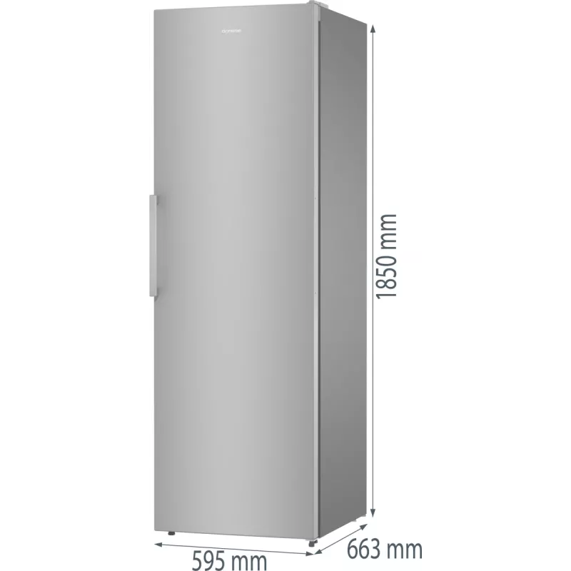 Gorenje Frysskåp FN619EES5 BK065B, 280 l, 12,6 kg/24h, SN-N, system No Frost, E, szary