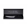 Nóż uniwersalny KOHERSEN Elegance z hebanowego drewna, ostrze damasceńskie 12,7 cm, całkowita długość 243 mm, waga 127 g