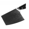 Tasak KOHERSEN Elegance Ebony Wood ze stali damasceńskiej 16,5 cm, 60 HRC, rękojeść 13 cm, 335 g