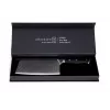 Tasak KOHERSEN Elegance Ebony Wood ze stali damasceńskiej 16,5 cm, 60 HRC, rękojeść 13 cm, 335 g