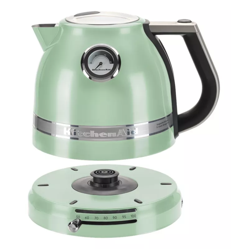 KitchenAid 5KEK1522EPT czajnik elektryczny 1,5 l 2400 W czarny, zielony, stal nierdzewna