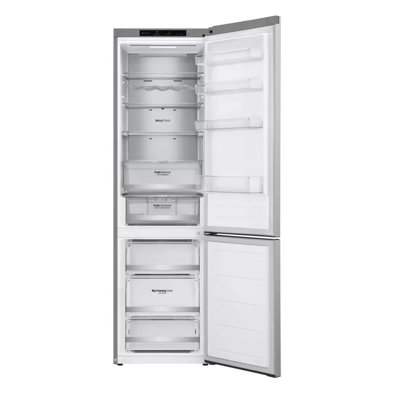 LG GBV7280DPY.APYQEUR lodówko-zamrażarka wolnostojąca 387 l srebrna