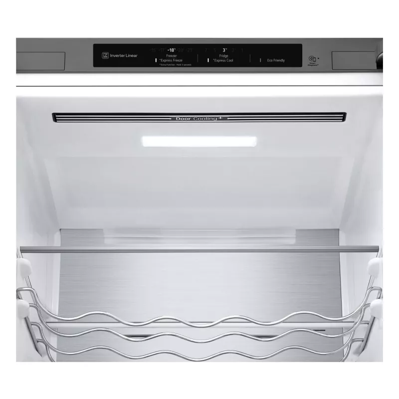 LG GBV7280DPY.APYQEUR lodówko-zamrażarka wolnostojąca 387 l srebrna