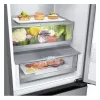 LG GBV7280DPY.APYQEUR lodówko-zamrażarka wolnostojąca 387 l srebrna