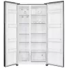 Side-by-side refrigerator MPM MPM-563-SBS-14/N — 532 L total, 347 L fridge, 185 L freezer, stainless steel
