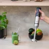 Blender ręczny MPM MBL-33M, 1500 W, 9 prędkości, turbo, ostrza ze stali nierdzewnej, uchwyt do zawieszenia, 220–240 V