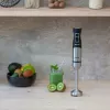 Blender ręczny MPM MBL-33M, 1500 W, 9 prędkości, turbo, ostrza ze stali nierdzewnej, uchwyt do zawieszenia, 220–240 V
