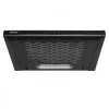 Okap podszafkowy MPM MPM-51-PX-72 Czarny, 500 mm, 175 m³/h, 3 prędkości, aluminiowy filtr przeciwtłuszczowy