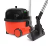 Odkurzacz cylindryczny NUMATIC HENRY HVR200-11 — worek na kurz 9 l, 620 W, HEPA 11, przewód 10 m, czerwony