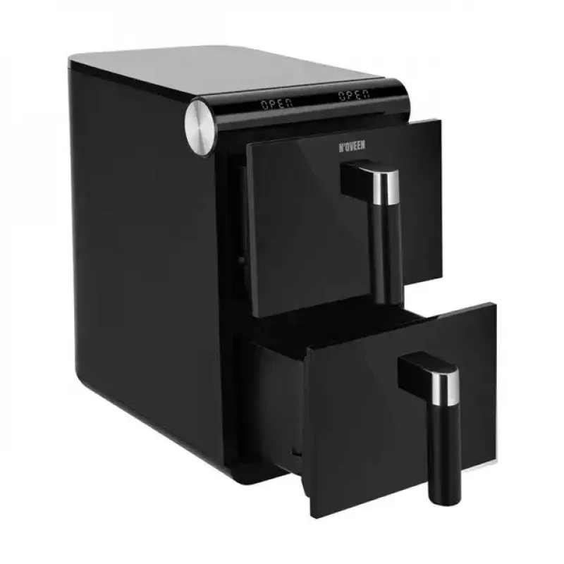 Elektryczna frytkownica powietrzna NOVEEN AF5050, pojemność 11 l, 1700 W, 13 programów, 50–200°C, cyfrowe sterowanie dotykowe